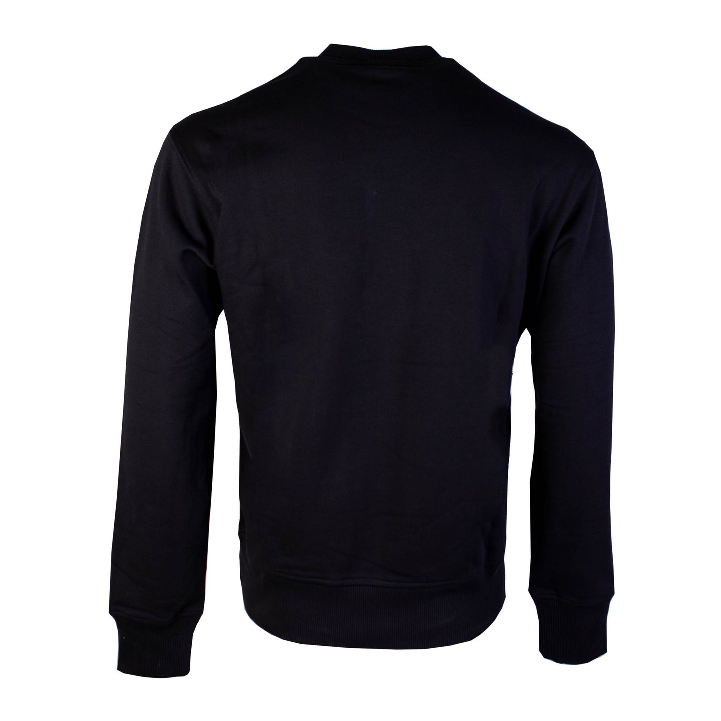 Versace Jeans Galaxy Patched Black Cotton Sweatshirt