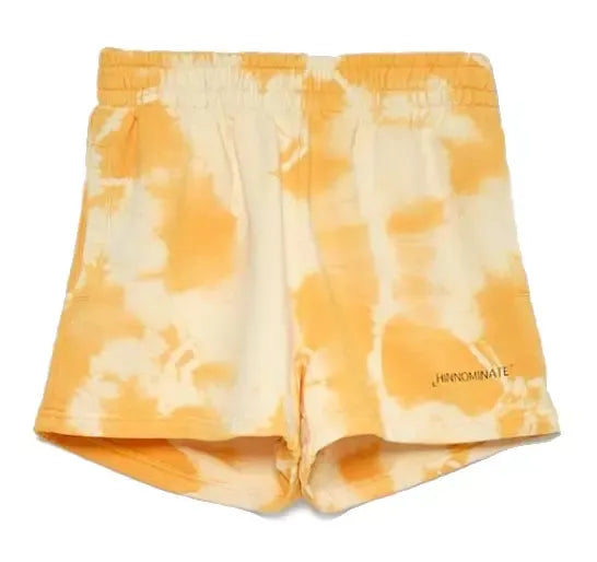 Hinnominate Chic Cotton Shorts with Signature Print