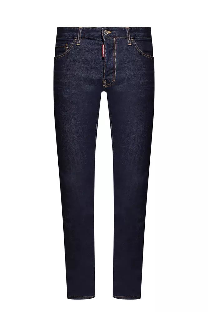 Dsquared² Navy Blue Cool Guy Tapered Jeans