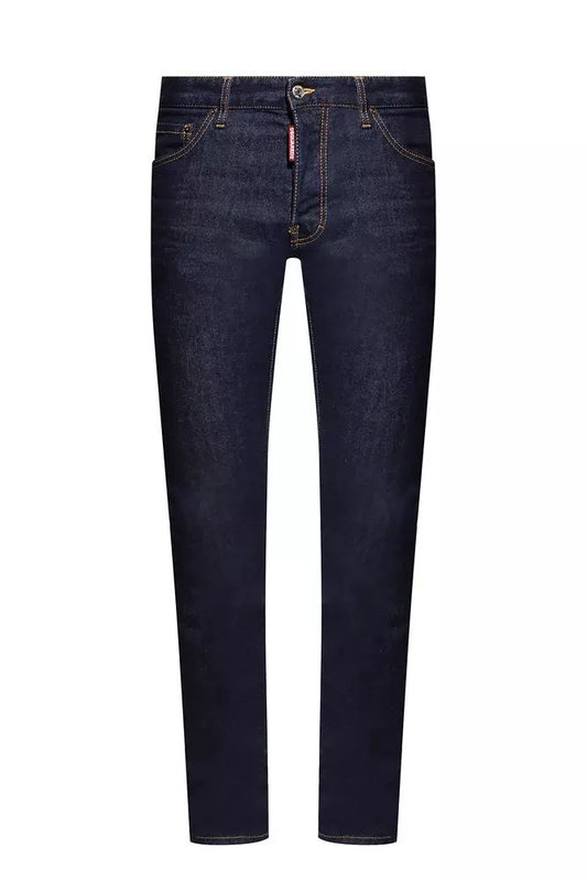 Dsquared² Navy Blue Cool Guy Tapered Jeans