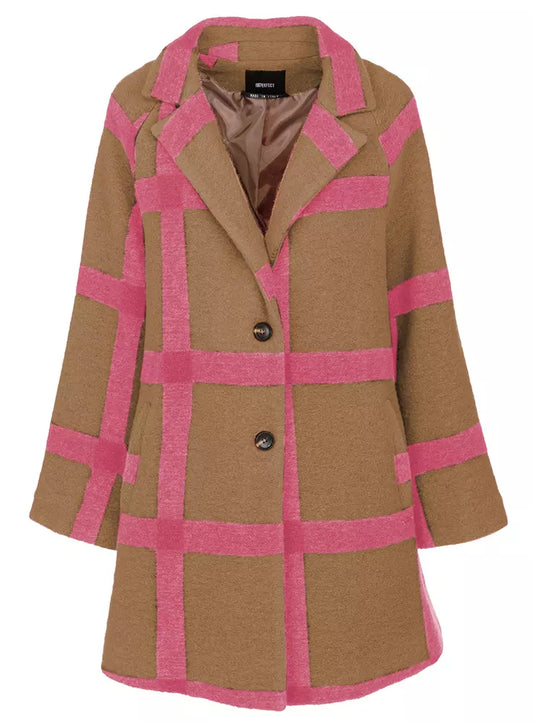 Imperfect Chic Wool Blend Autumn Coat