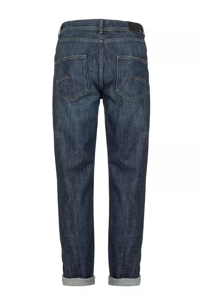 Fred Mello Elegant Cotton-Blend Men's Jeans