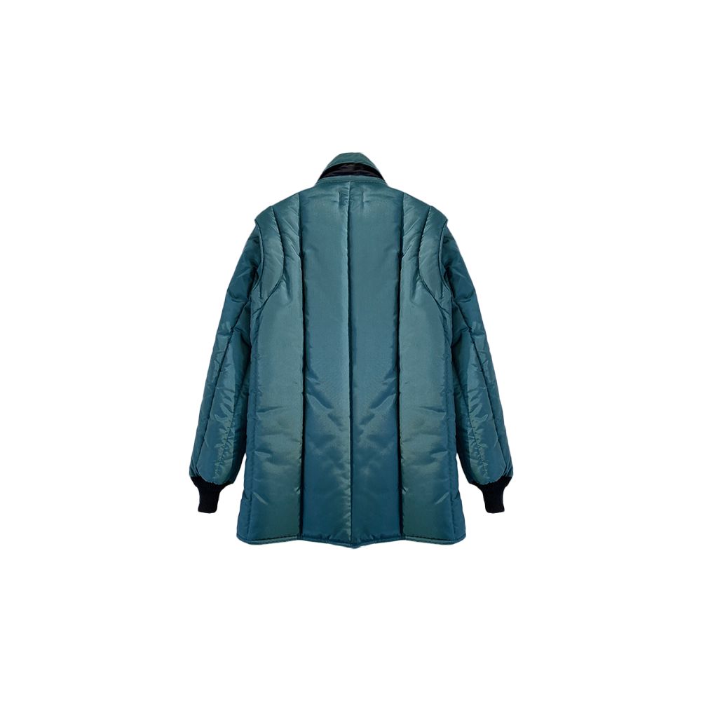 Refrigiwear Chic Light Blue Quilted Jacket