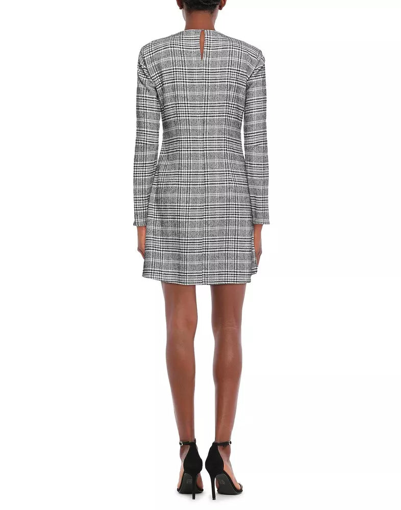 Patrizia Pepe Chic Prince of Wales Check Short Dress