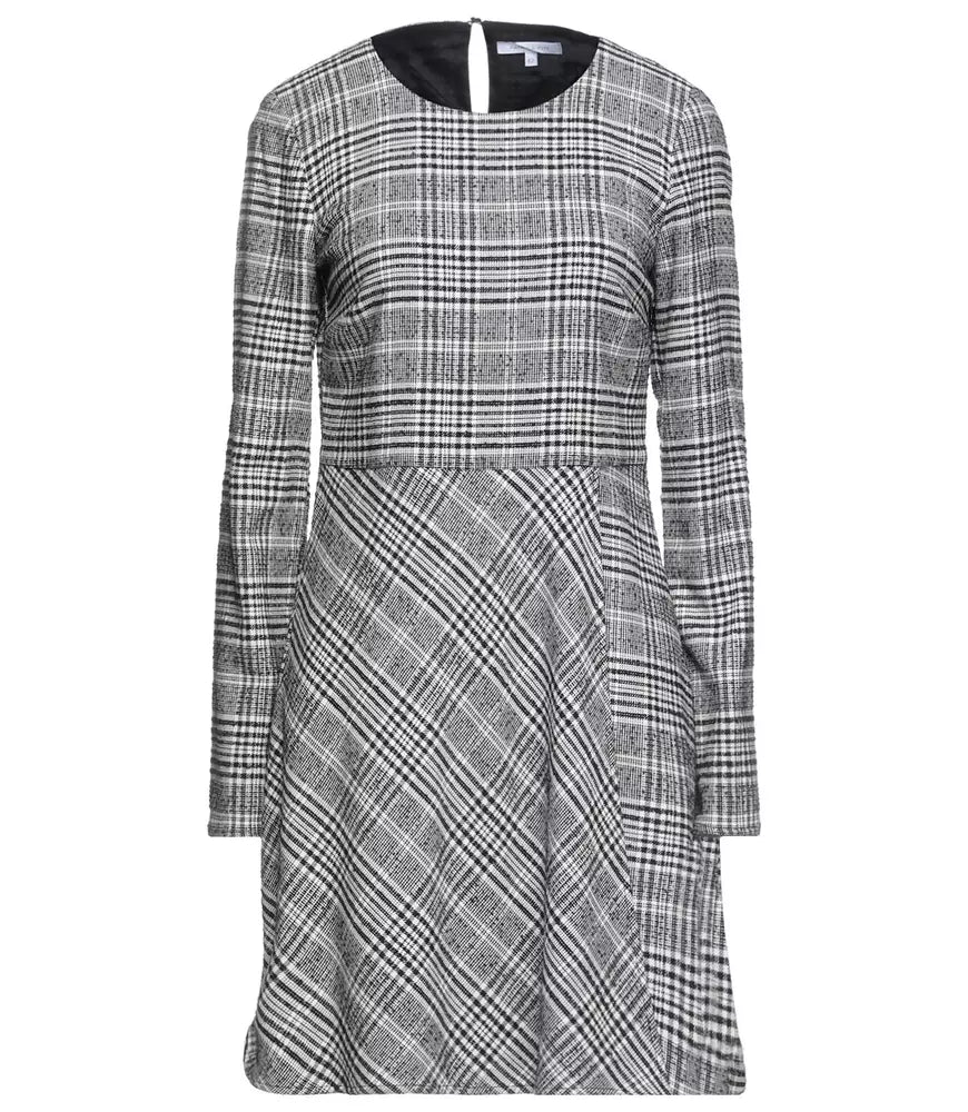 Patrizia Pepe Chic Prince of Wales Check Short Dress