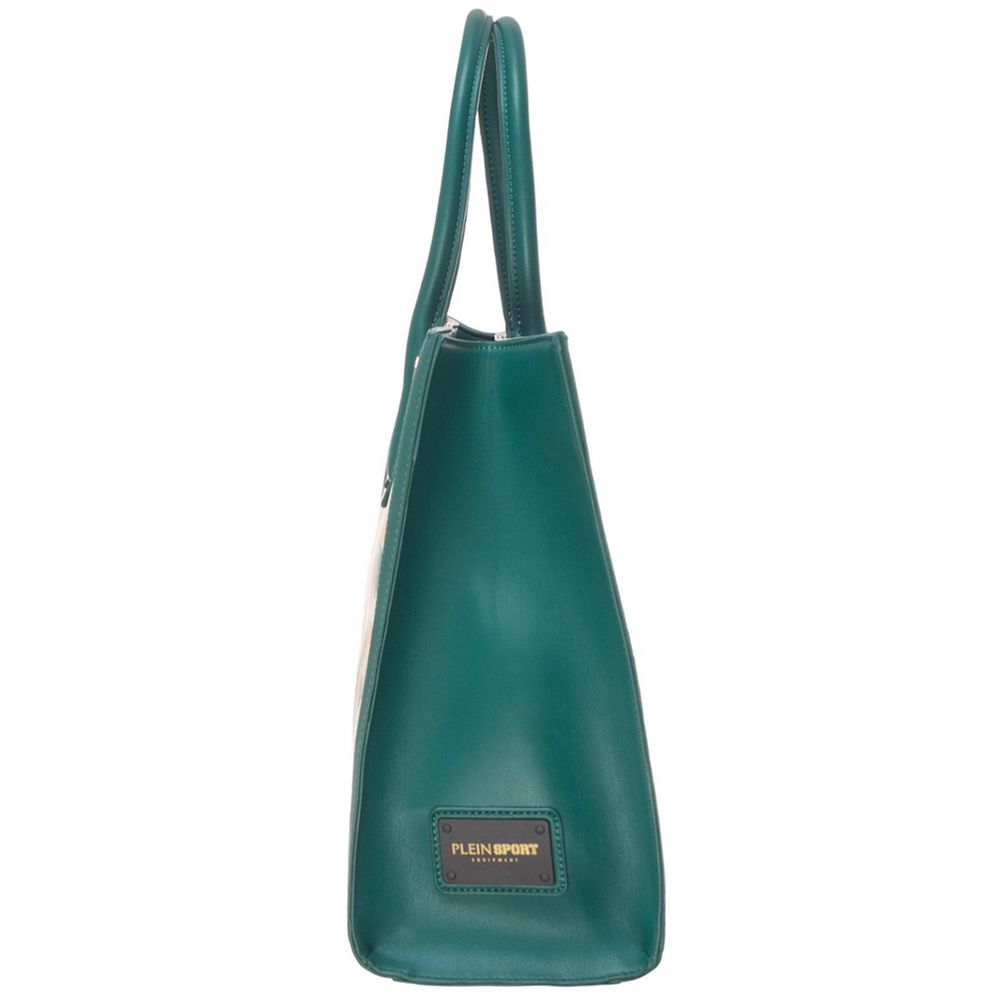 Plein Sport Tropical Green Fantasy Eco-Leather Bag