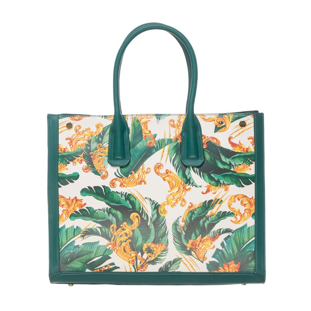 Plein Sport Tropical Green Fantasy Eco-Leather Bag