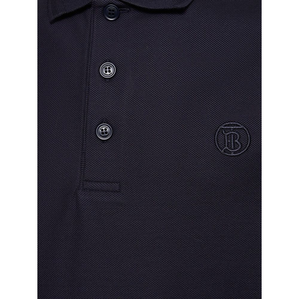 Burberry Elegant Embroidered Cotton Polo Shirt