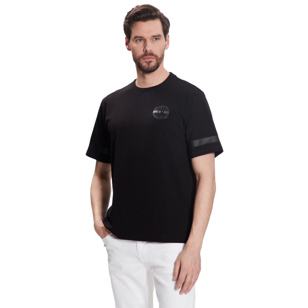 La Martina Sleek Rubber-Logo Cotton Tee