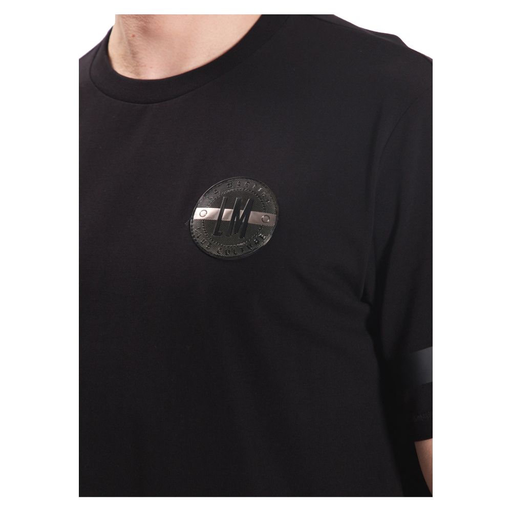 La Martina Sleek Rubber-Logo Cotton Tee