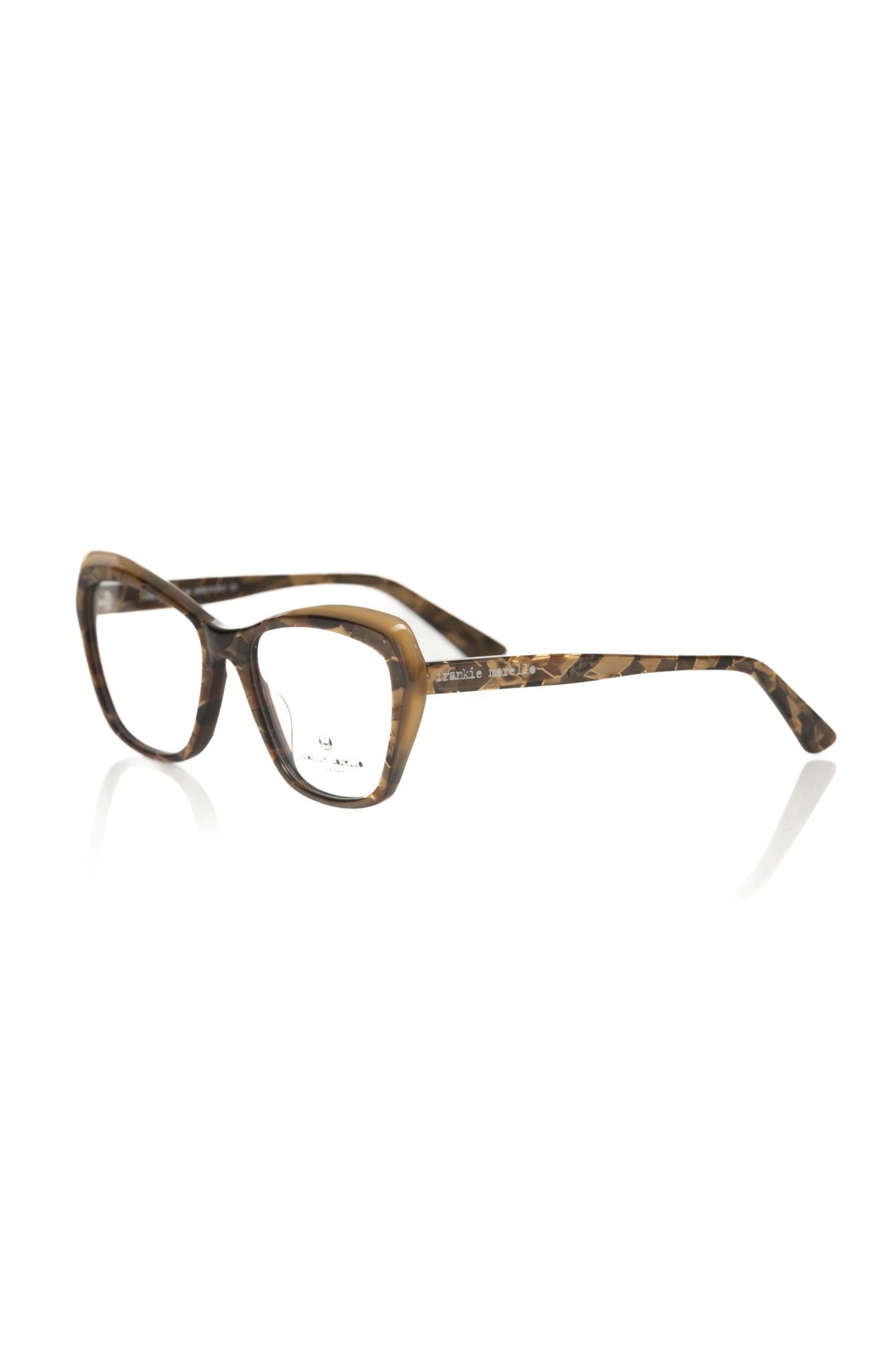 Frankie Morello Elegant Cat Eye Glitter Eyeglasses