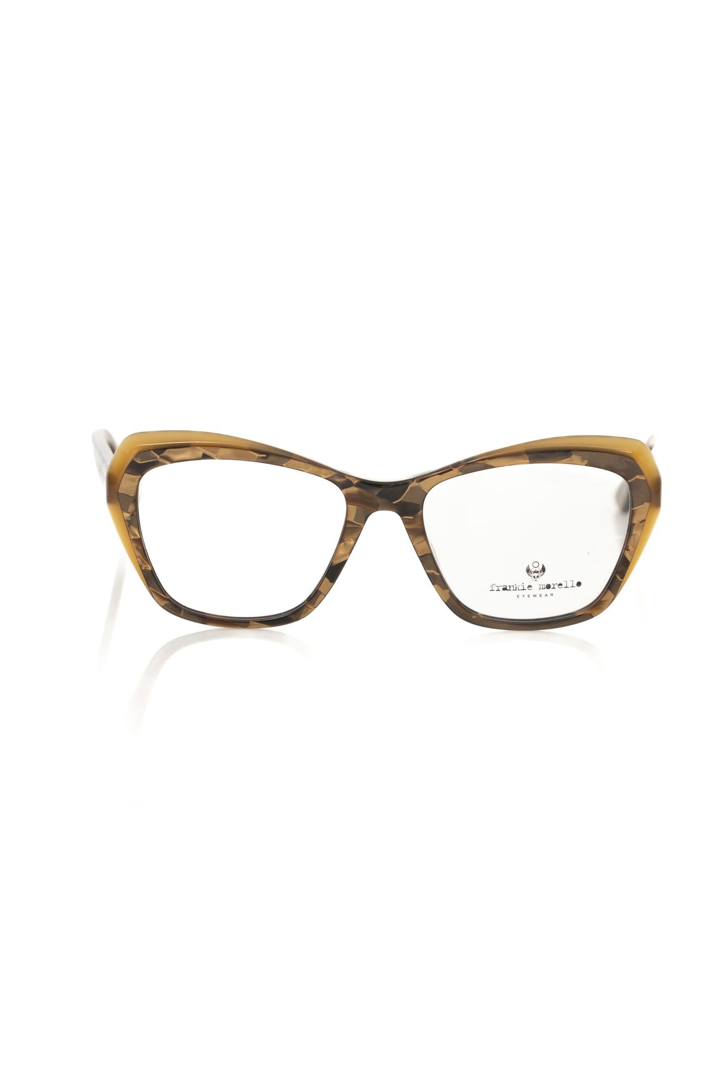 Frankie Morello Elegant Cat Eye Glitter Eyeglasses