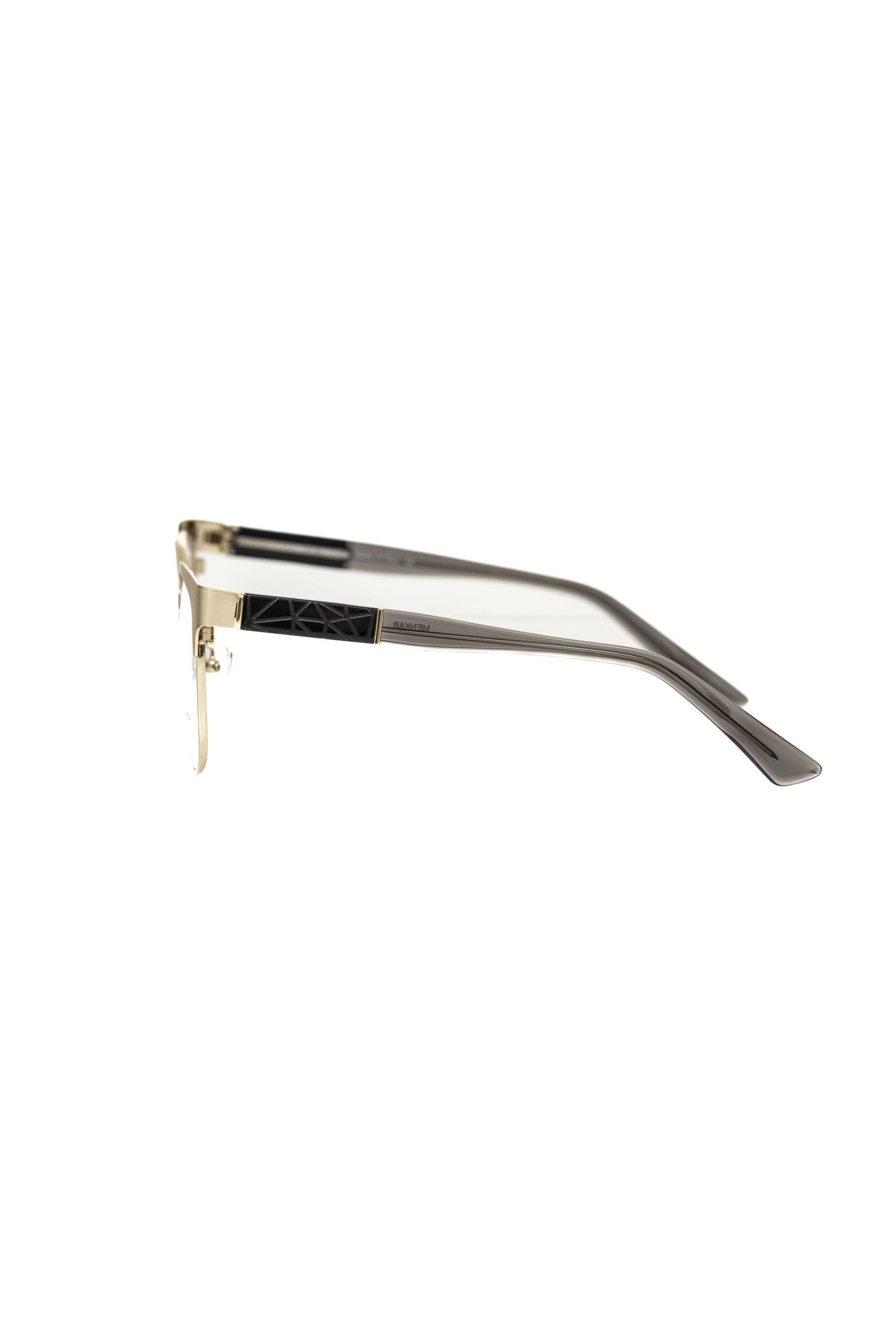 Frankie Morello Geometric Chic Clubmaster Eyeglasses