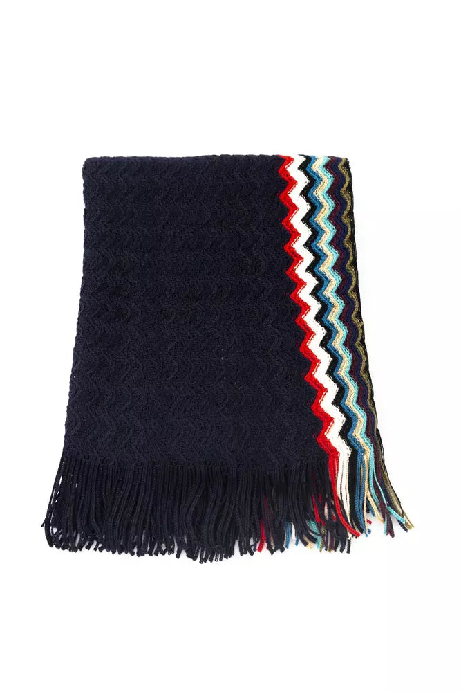 Missoni Geometric Fantasy Fringed Scarf in Multicolor