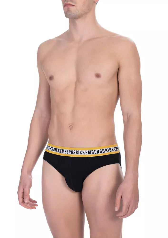 Bikkembergs Elegant Dual Pack Cotton Stretch Briefs