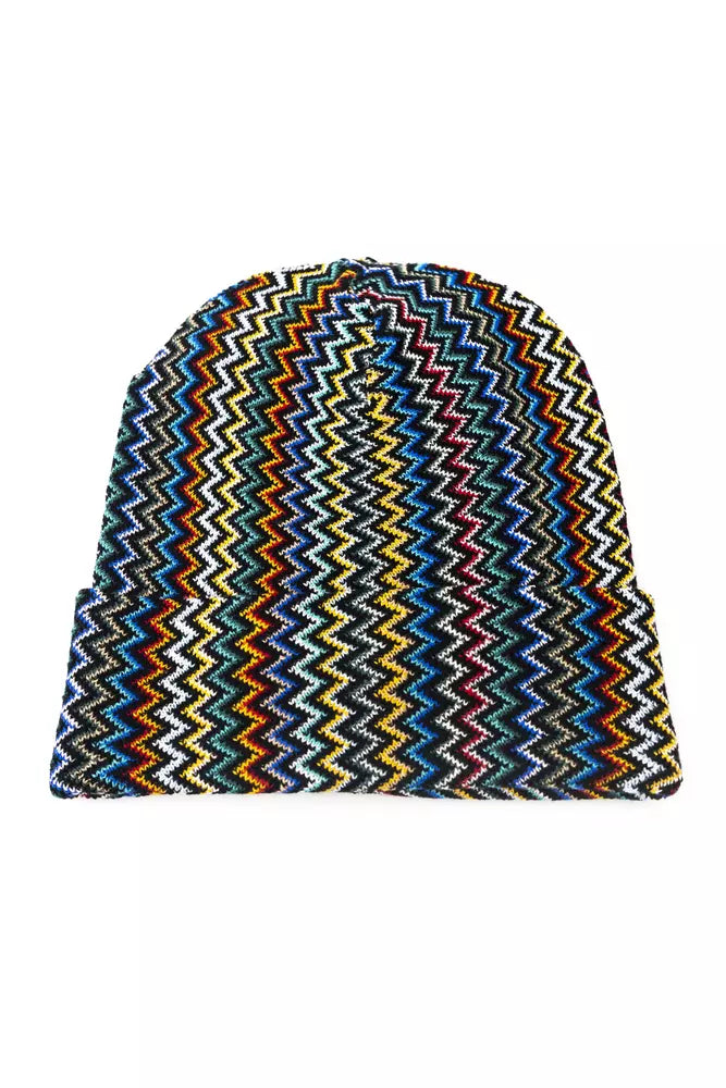 Missoni Geometric Fantasy Multicolor Wool Hat