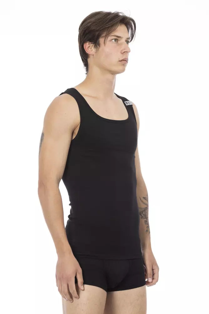 Bikkembergs Sleek Dual Pack Stretch Cotton Tank Tops