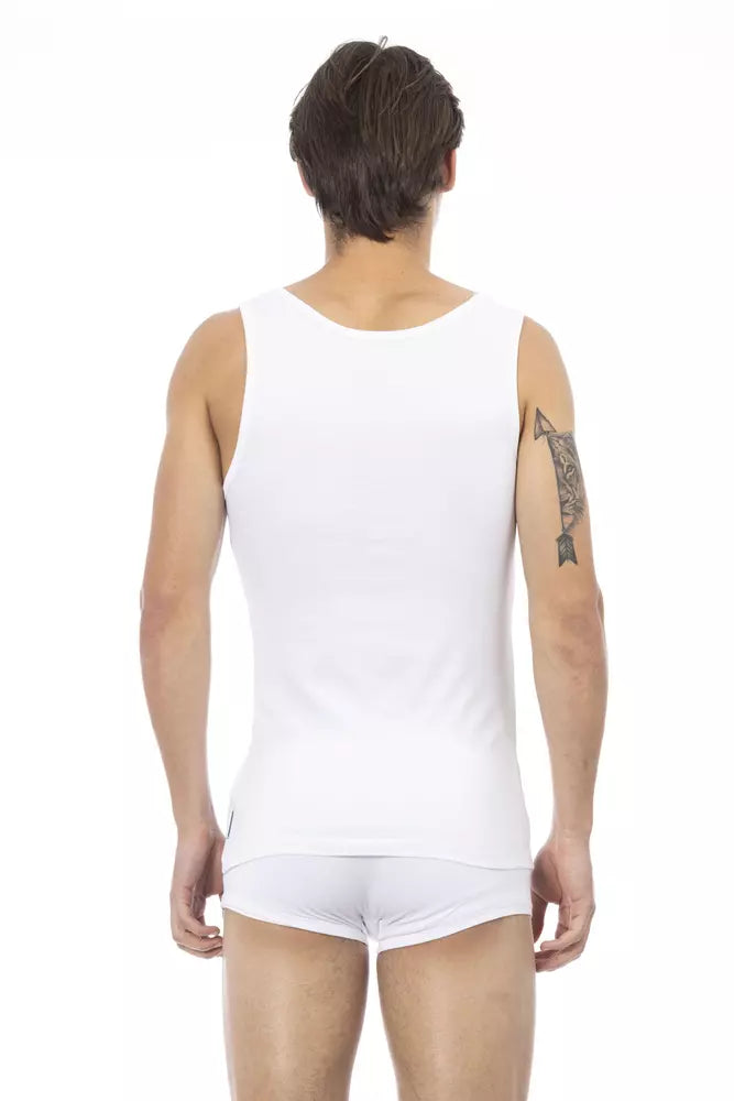 Bikkembergs Sleek Bi-Pack Stretch Cotton Men's Tank Top