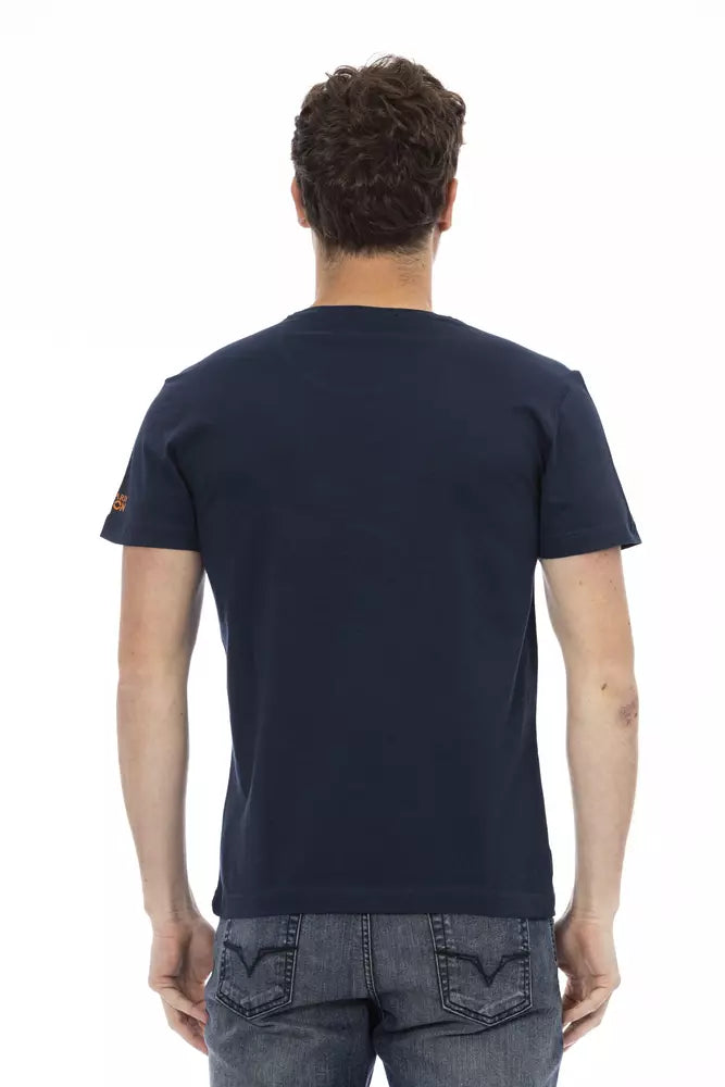 Trussardi Action Elegant Round Neck Short Sleeve Tee