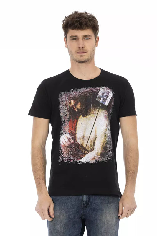 Trussardi Action Elegant Short Sleeve Designer Tee