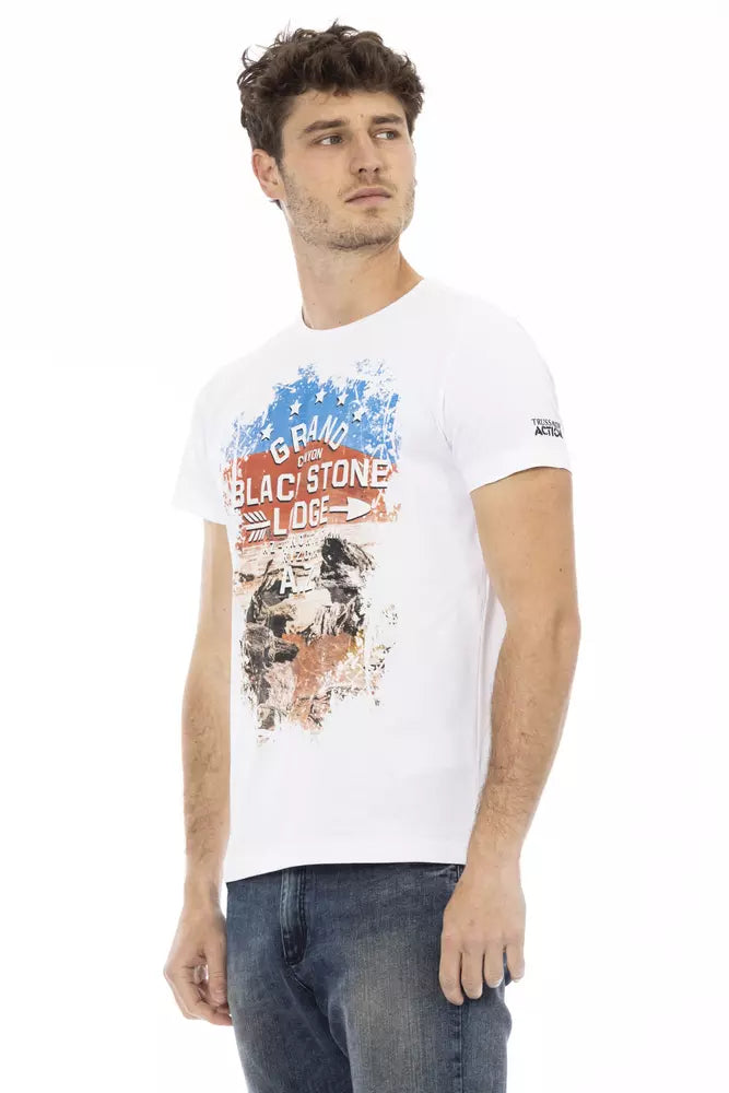 Trussardi Action Classic Round Neck Tee