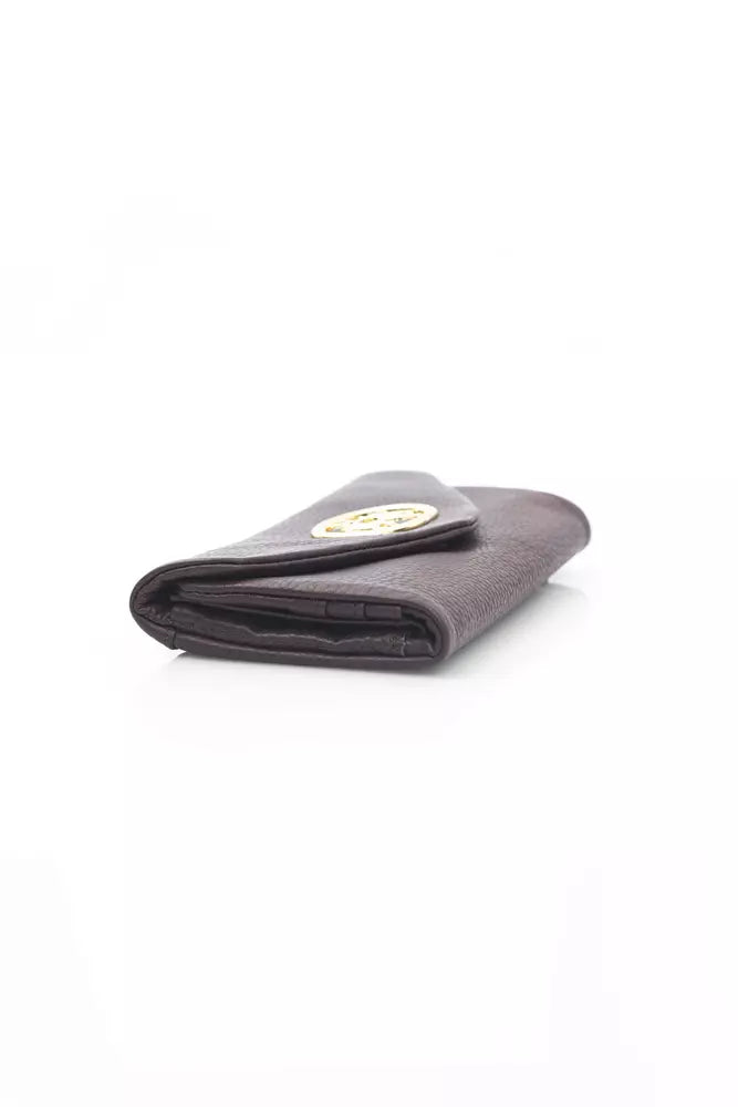 La Martina Sleek Elegance Leather Wallet