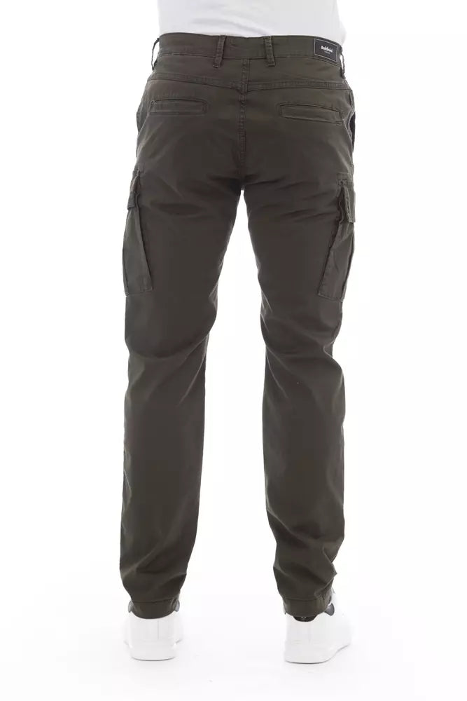 Baldinini Trend Chic Army Cargo Trousers for Men