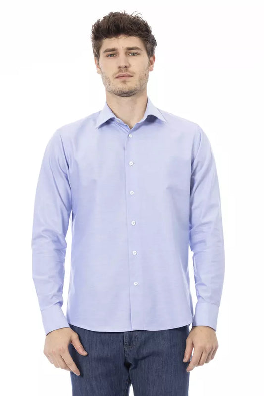 Baldinini Trend Elegant Light Blue Italian Shirt