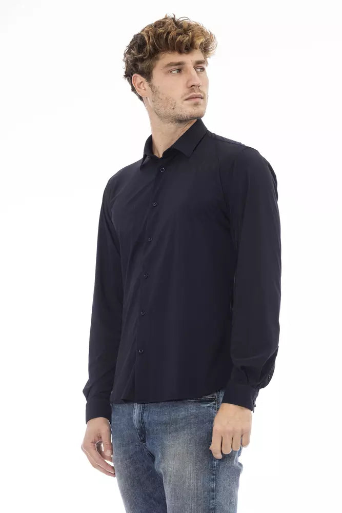 Distretto12 Sleek Sapphire Slim Men's Shirt