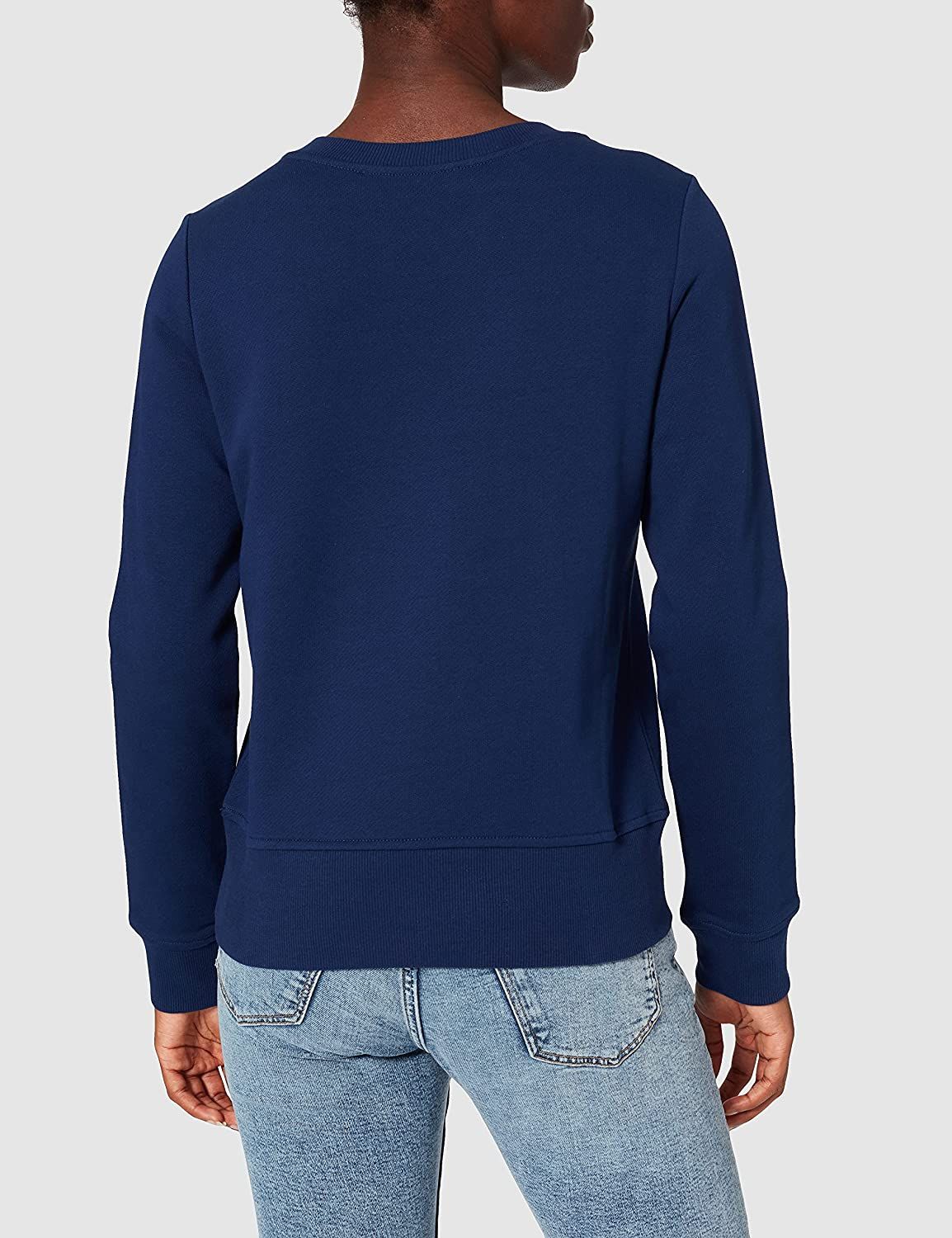 Love Moschino Chic Blue Emblem Sweatshirt