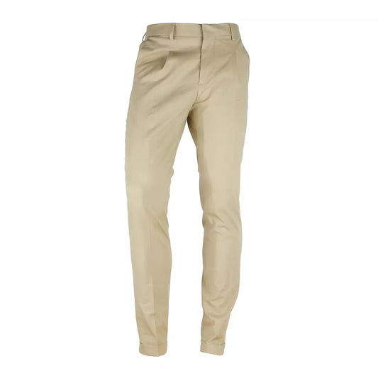 Made in Italy Elegant Wool Blend Men's Trousers