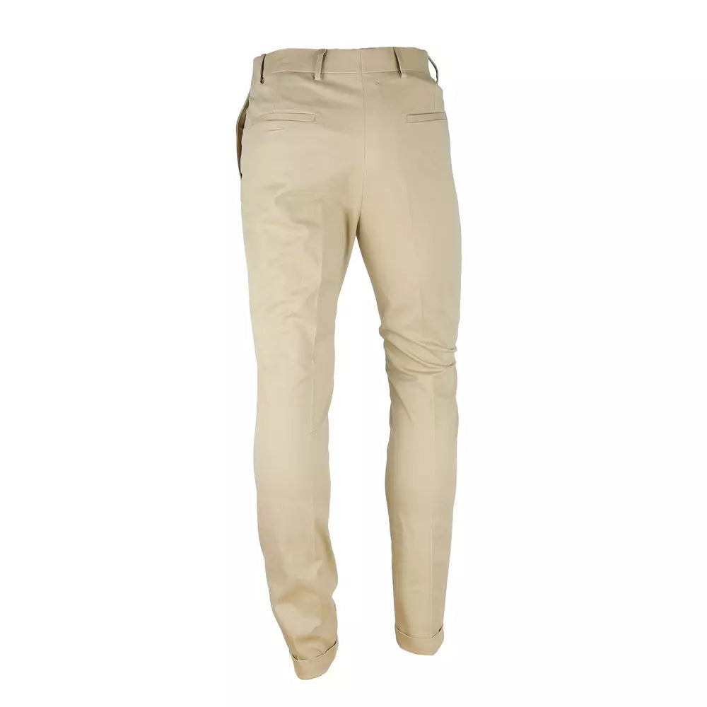 Made in Italy Elegant Wool Blend Men's Trousers