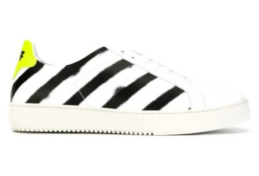 Off-White Spray Paint Splash White Sneakers