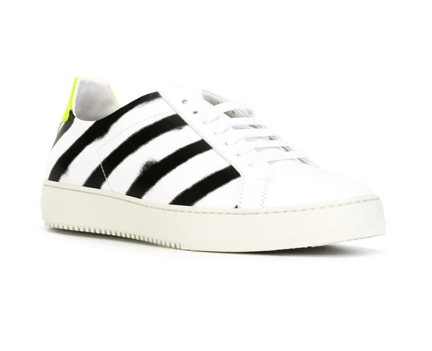 Off-White Spray Paint Splash White Sneakers