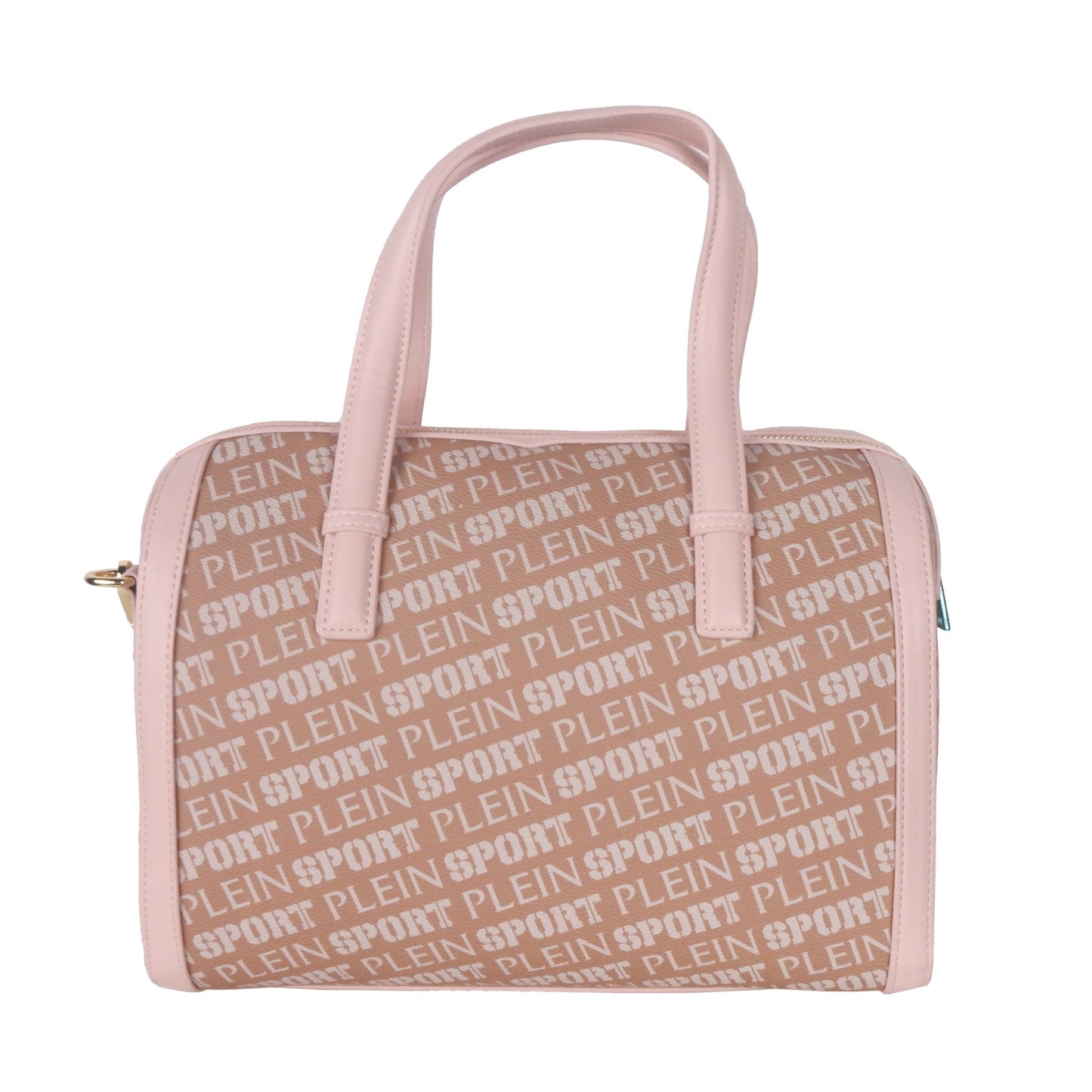 Plein Sport Chic Pink Eco-Leather Crossbody Bag