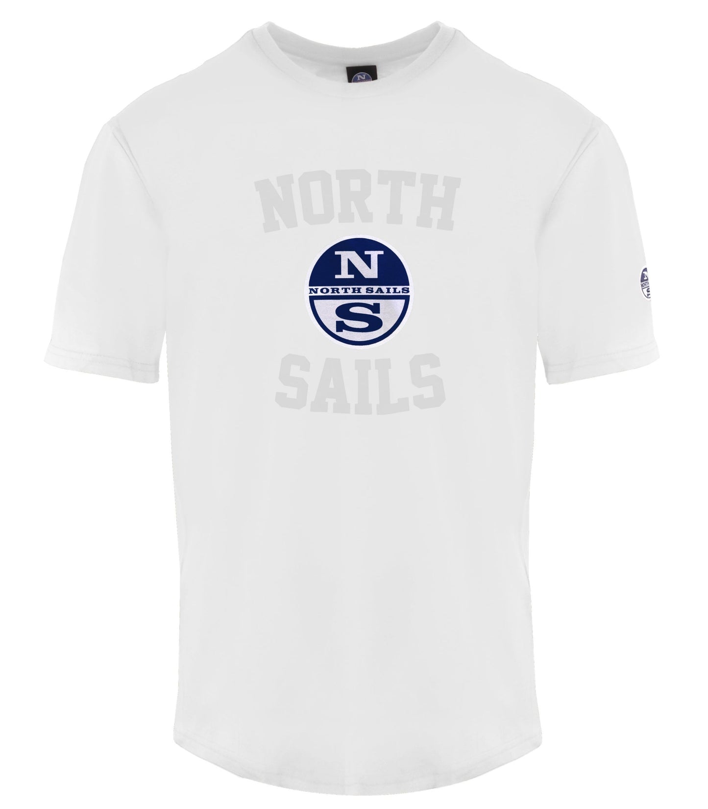 North Sails Elevated Casual White Crewneck Cotton Tee