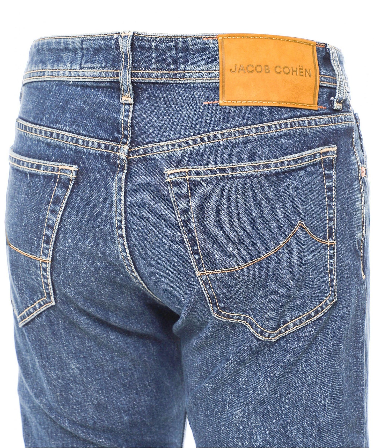 Jacob Cohen Elegant Italian Denim in Classic Blue