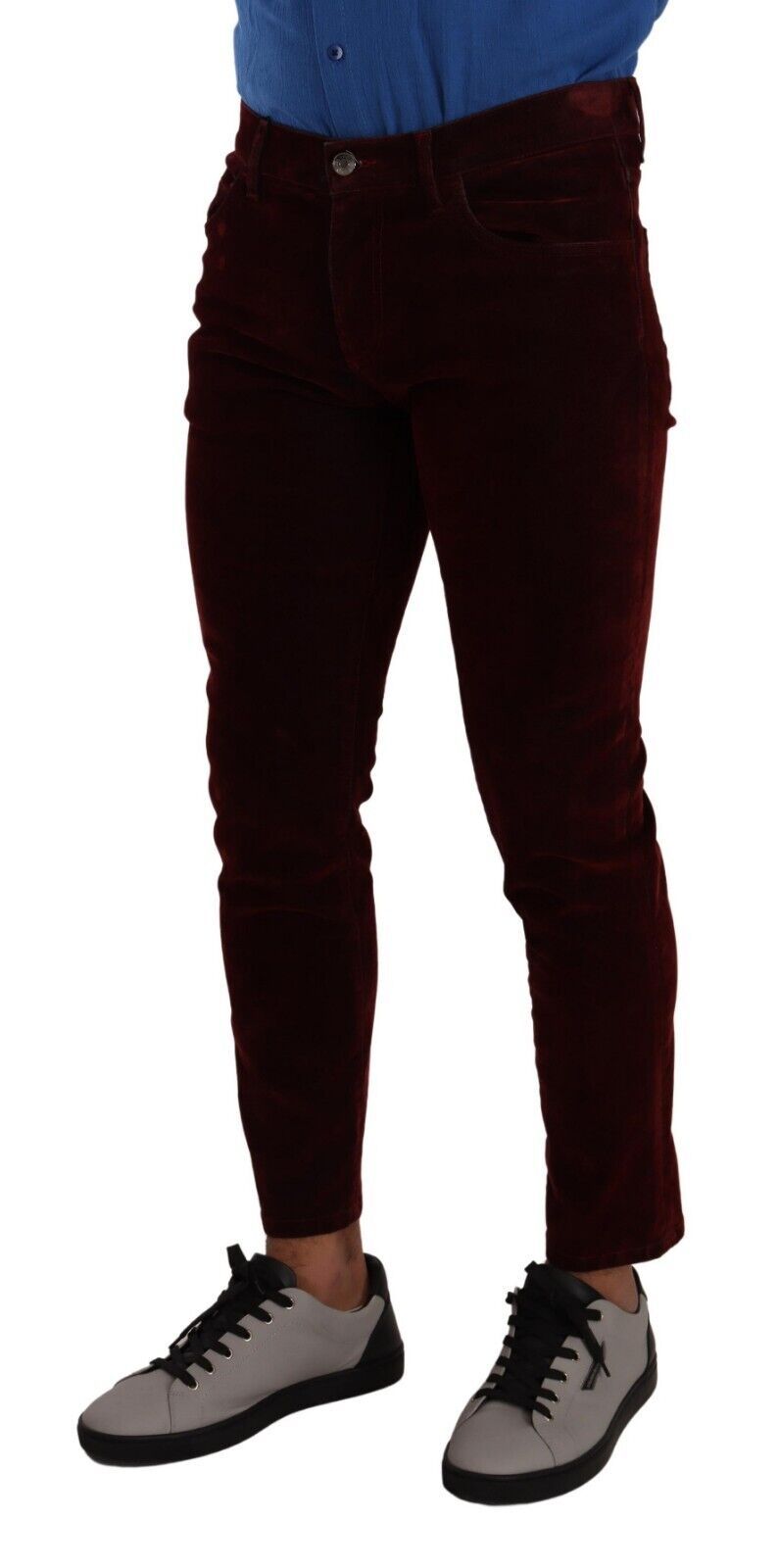 Dolce & Gabbana Bordeaux Slim Fit Skinny Jeans