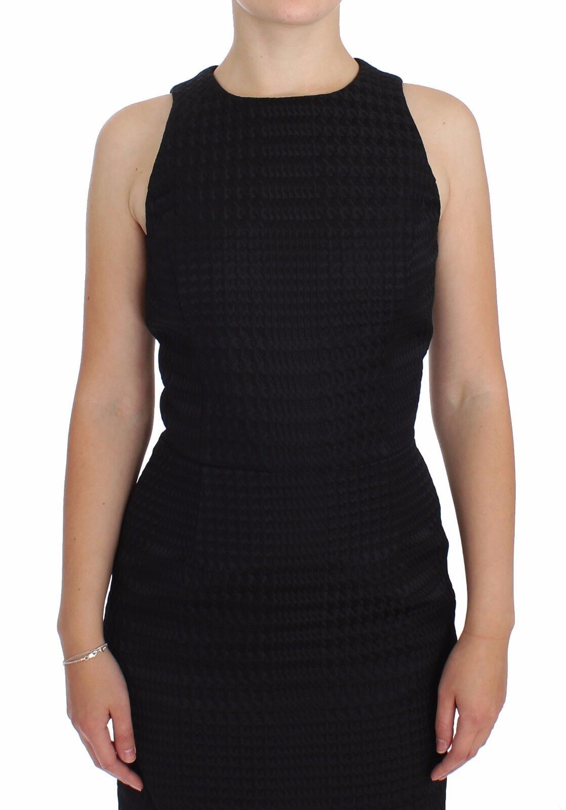 DAIZY SHELY Elegant Sheath Black Dress for Formal Occasions