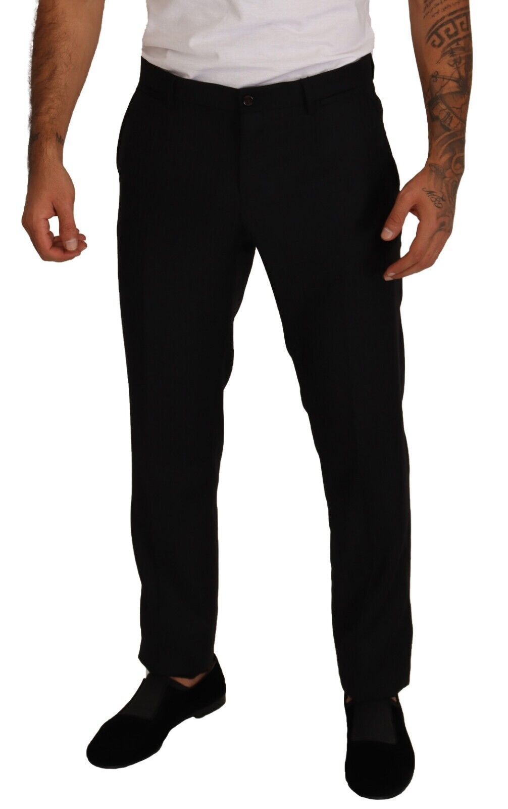 Dolce & Gabbana Elegant Slim-Fit Tuxedo Trousers