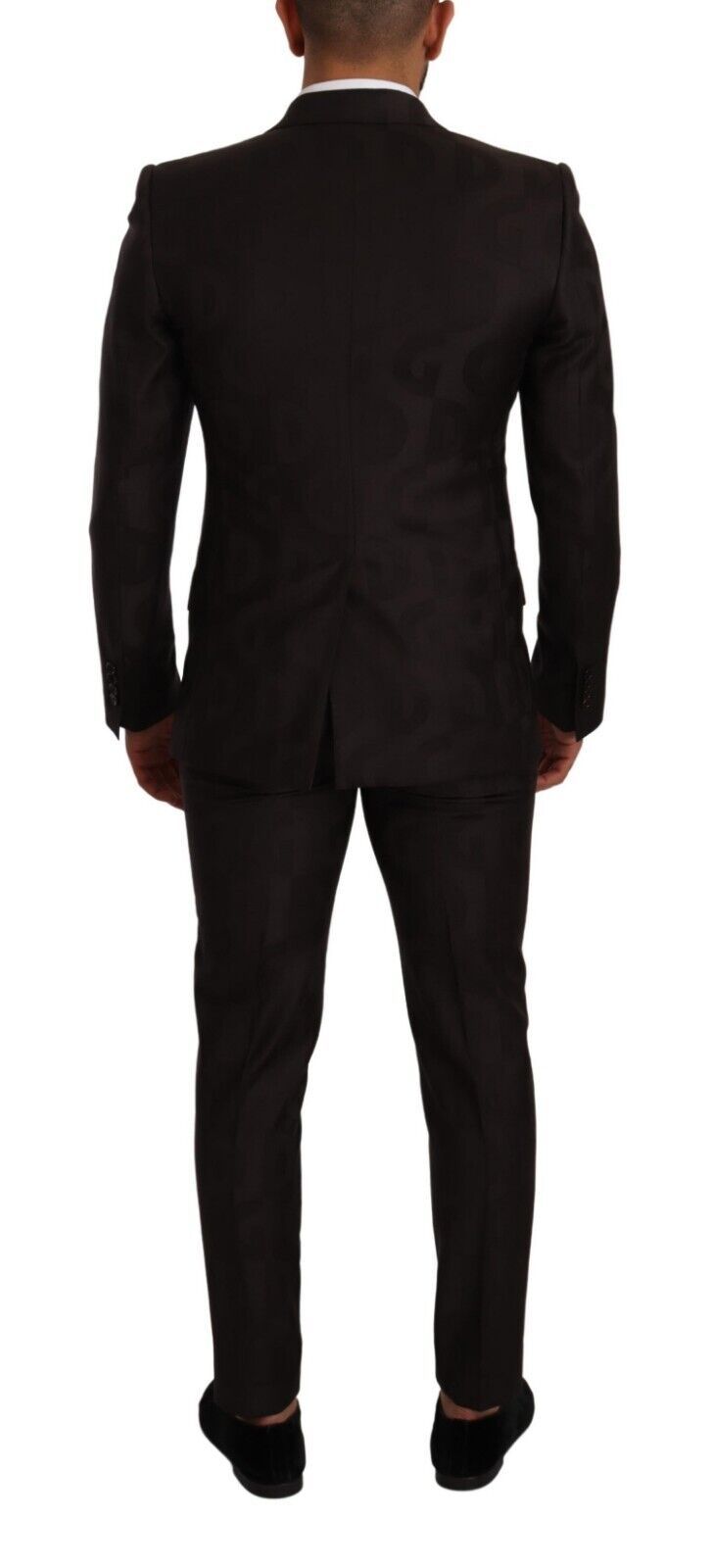 Dolce & Gabbana Elegant Purple Wool 3-Piece Men's Suit