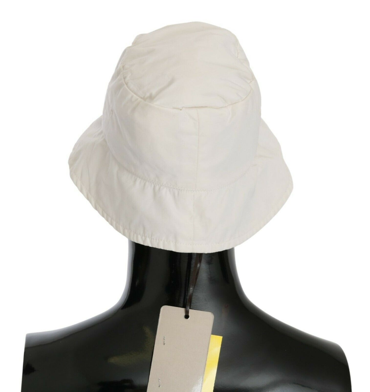 Ermanno Scervino Timeless Beige Bucket Cap - Chic Sophistication