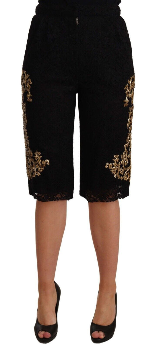 Dolce & Gabbana Elegant Knee Length Designer Shorts