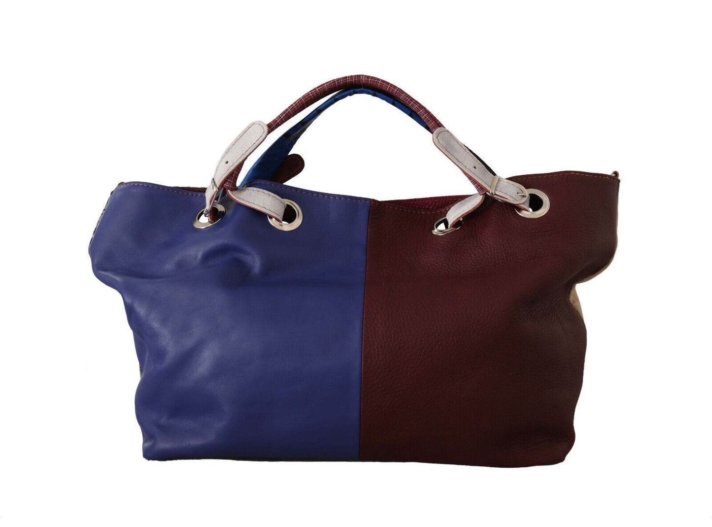 EBARRITO Chic Multicolor Leather Shoulder Tote Bag