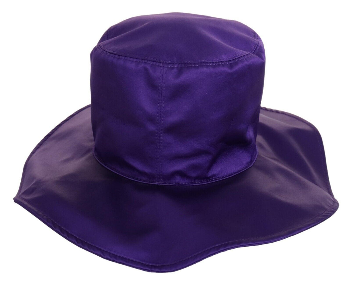 Dolce & Gabbana Elegant Purple Silk Top Hat