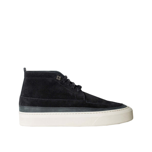 Lardini Elegant Suede Leather Sneakers - Multicolor Sole