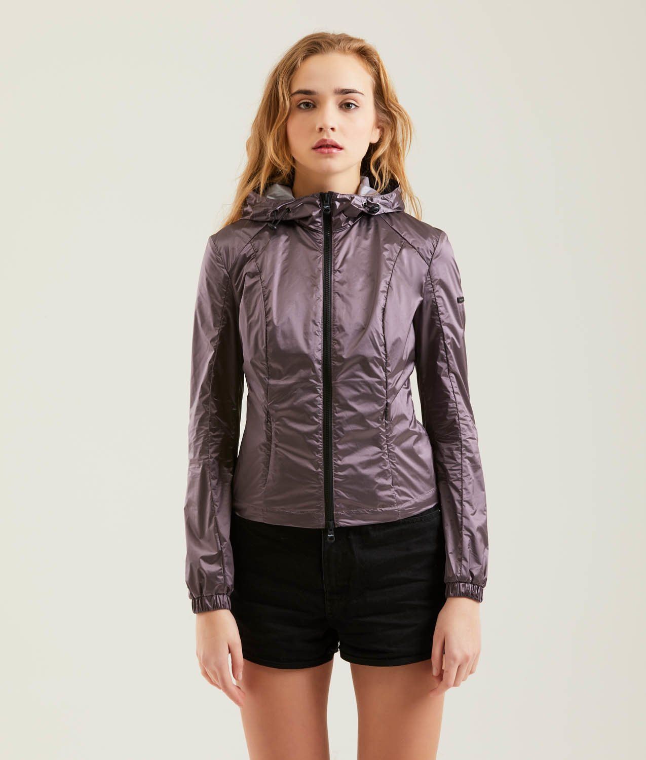 Refrigiwear Sleek Ultra-Light Metallic Nylon Jacket