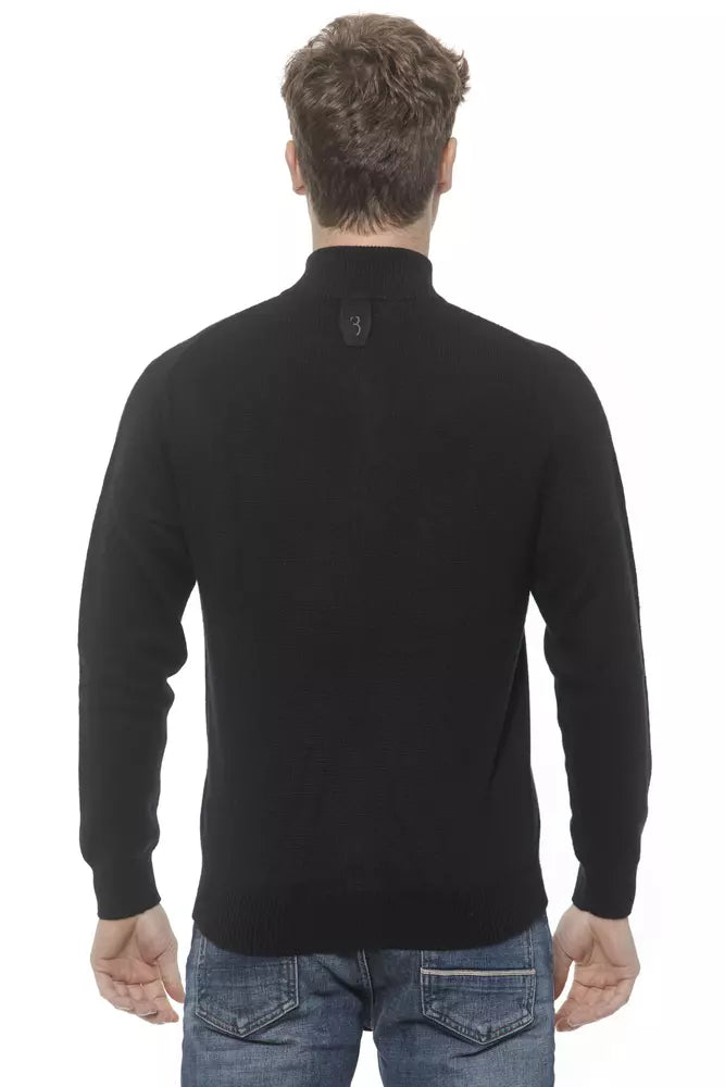 Billionaire Italian Couture Elegant Men's Cashmere Zip Cardigan