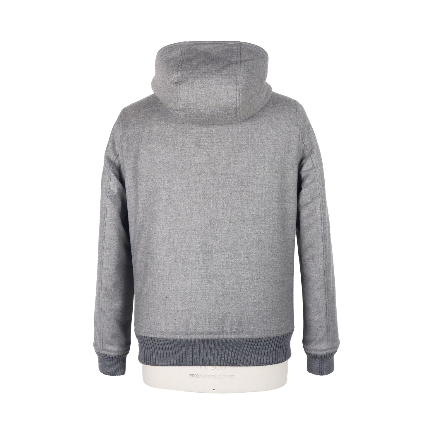 Made in Italy Elegant Wool-Cashmere Men's Jacket with Hood