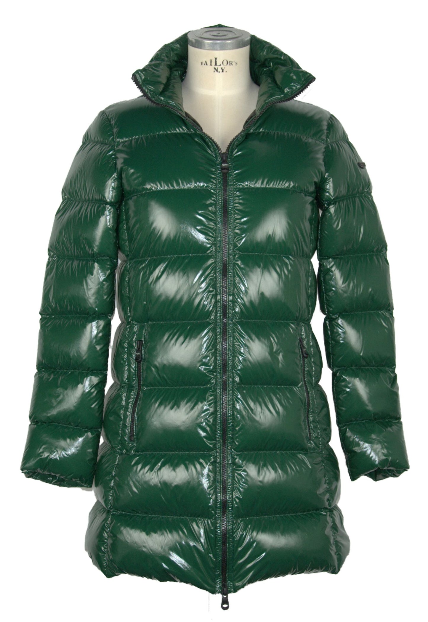 Refrigiwear Elegant Shine Long Down Jacket - Stay Warm & Chic